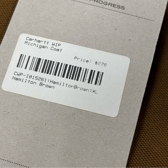 Carhartt WIP Brown Military Michigan Jacket - Picture 2 of 13